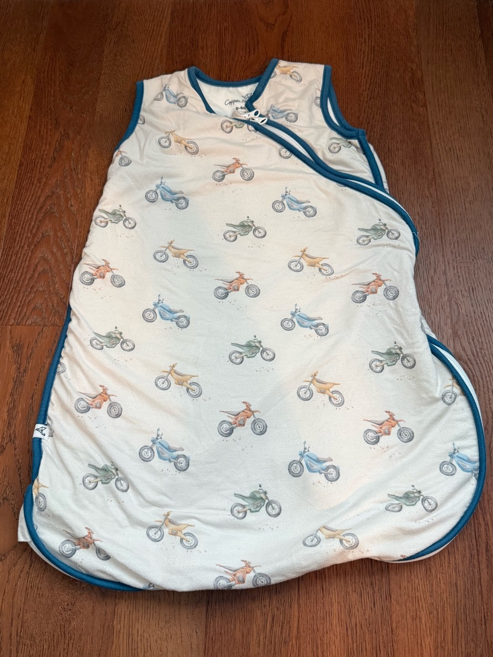 Copper Pearl Sleep Sack 0-6M 1.0 TOG Ryder Dirt Bike Motocross Wearable Blanket